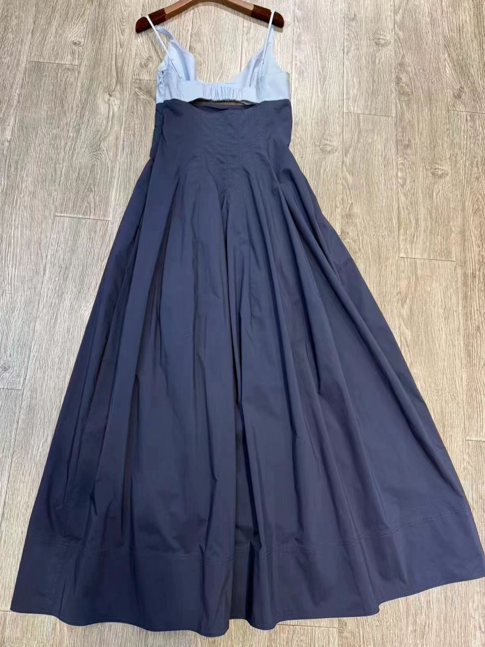 SIMKHAI NWOT Maddy cotton-blend poplin midi dress - Picture 4 of 11